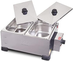 DERRETEDEIRA DE CHOCOLATE MARCHESONI INDUSTRIAL 2 CUBAS 2,5 KG 220V