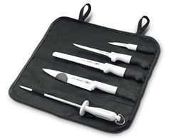 KIT CHEF 6 PCS PROF BCO C/ LAM ACO INOX