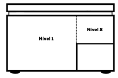 CONSERVADOR / FREEZER HORIZONTAL DUPLA-ACAO 216L - PORTA DE VIDRO