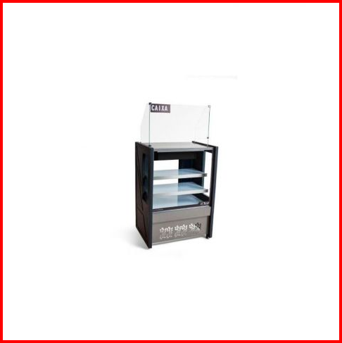 VITRINE NATURAL CAIXA 0,8M PT PLATI 010303D481