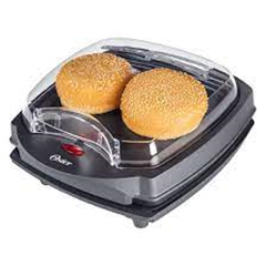 GRILL ELETRICO BURGUER 2 EM 1 OSTER COM CAPACIDADE PARA 04 FATIAS - OGRL500