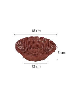 CESTA REDONDA 18CM 