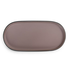 PRATO OVAL 29 X 13CM - DUAL COLOR NUDE