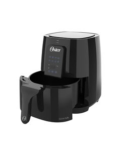 FRITADEIRA OSTER DIGITAL CONTROL SEM ÓLEO COM PAINEL TOUCH, 3,3L, 220V, PRETO, 1300W, OFRT950