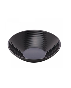 BOWL DE VIDRO OPALINO HARENA BLACK 27CM 