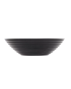 BOWL DE VIDRO OPALINO HARENA BLACK 27CM 