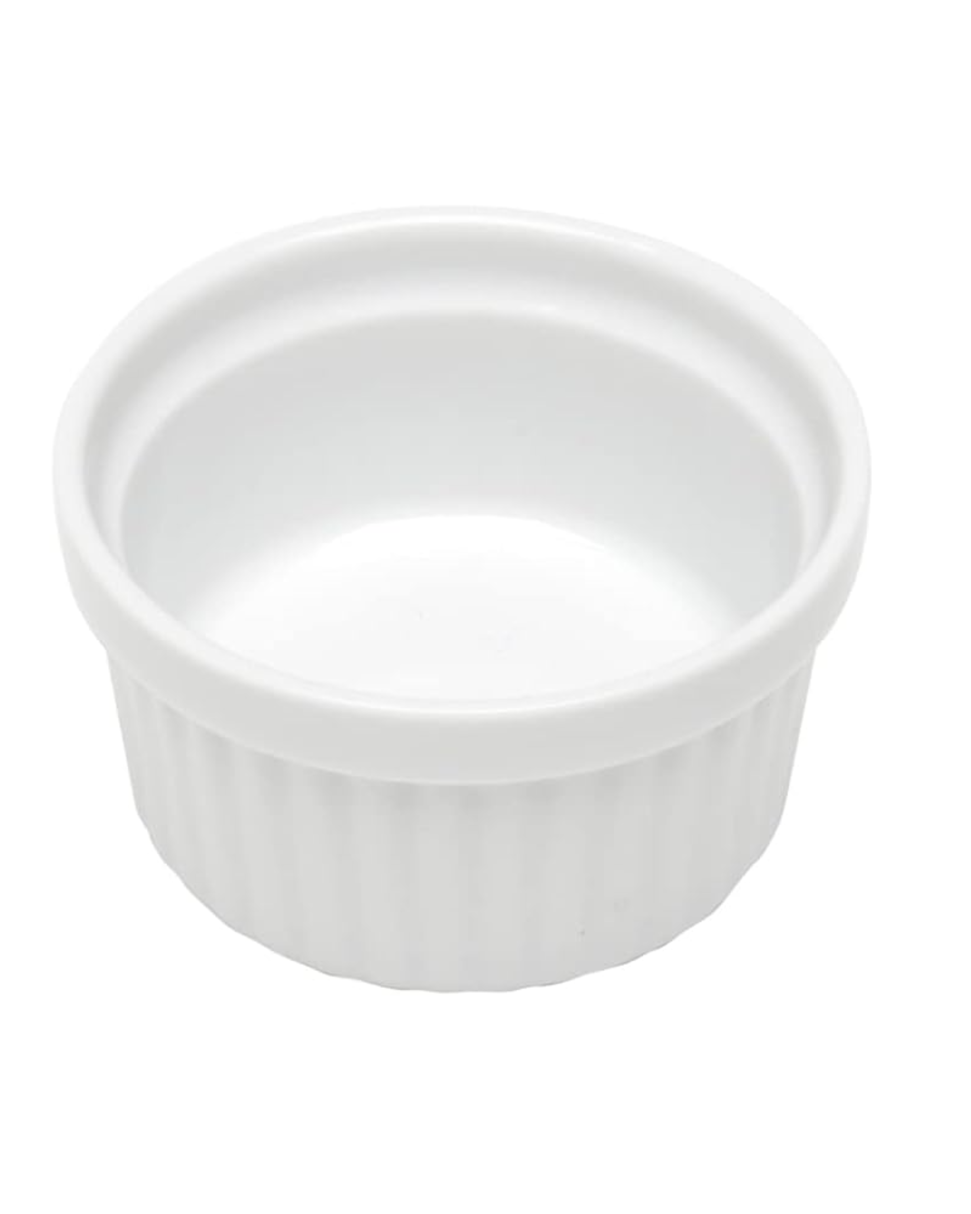 RAMEQUIM DE PORCELANA CLASSIC 7X4CM BRANCO LYOR