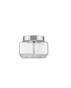 POTE VIDRO QUADR 11X11CM 800ML