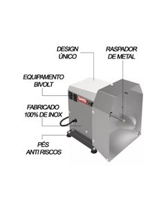 RALADOR/RASPADOR COCO ELET BIVOLT (RC)