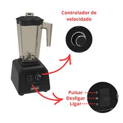 LIQUIDIFICADOR ALTA ROTAÇÃO BLENDER 2,8 LITROS