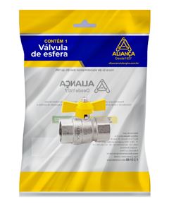 VALVULA ESF RETO FF BORBOLETA AM 3/4 NPT