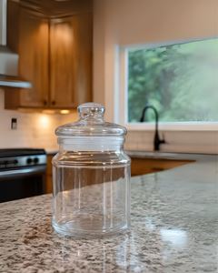 POTE VIDRO C/TAMPA ARENA 330ML - 1392