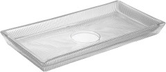 TRAVESSA LINES 27,5CM X 14CM X 2,5CM CRISTAL