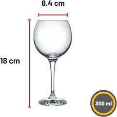 TAÇA PARA VINHO TINTO 300ML