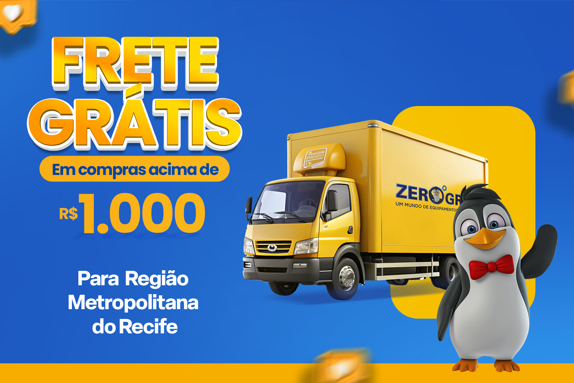 FRETE R$1000